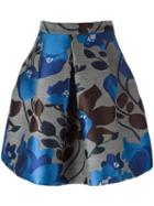 P.a.r.o.s.h. 'portman' Skirt, Women's, Size: Xs, Blue, Polyester/acetate/viscose/wool