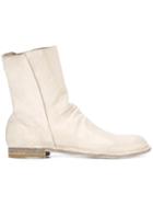 Officine Creative Cordet Zip Ankle Boots - Nude & Neutrals