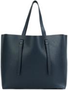 Valextra Shopper Tote - Blue