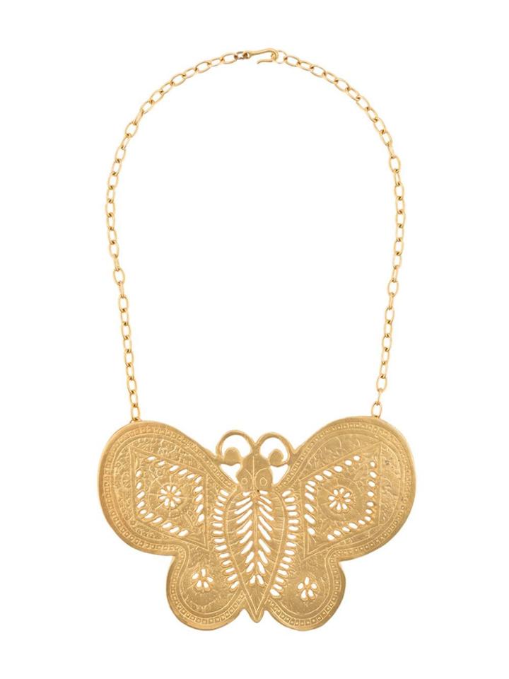 Katheleys Vintage Kenneth Lane Butterfly Sex And The City Necklace -