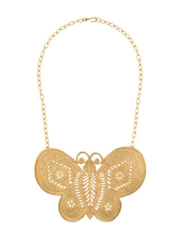 Katheleys Vintage Kenneth Lane Butterfly Sex And The City Necklace -