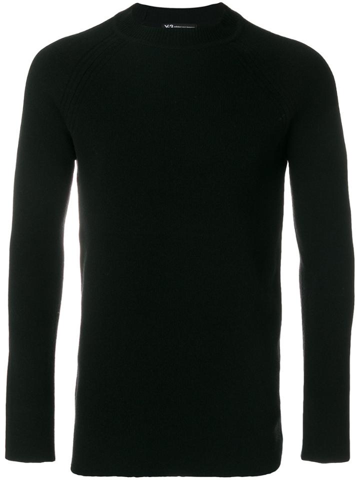 Y-3 U Knit Pullover - Black