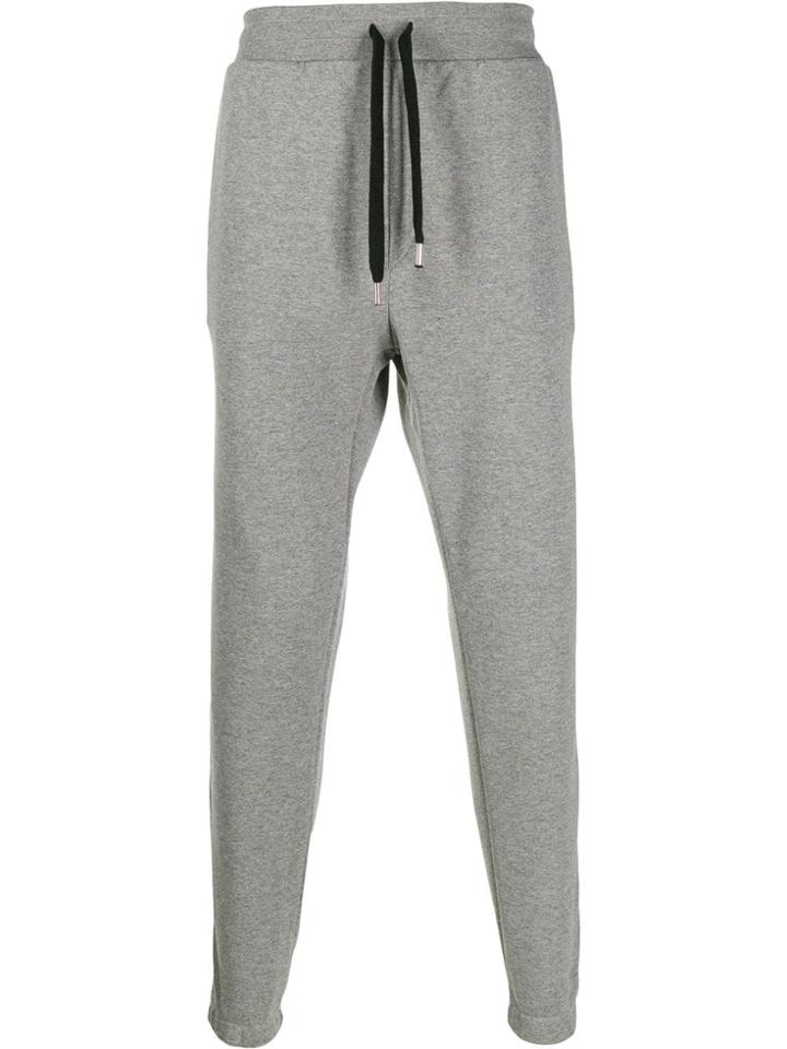 Gaelle Bonheur Logo Stripe Track Pants - Grey