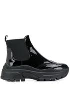 Prada Trainer Ankle Boots - Black