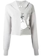 Aalto Moomin Print Hoodie, Women's, Size: 36, Grey, Cotton/cashmere