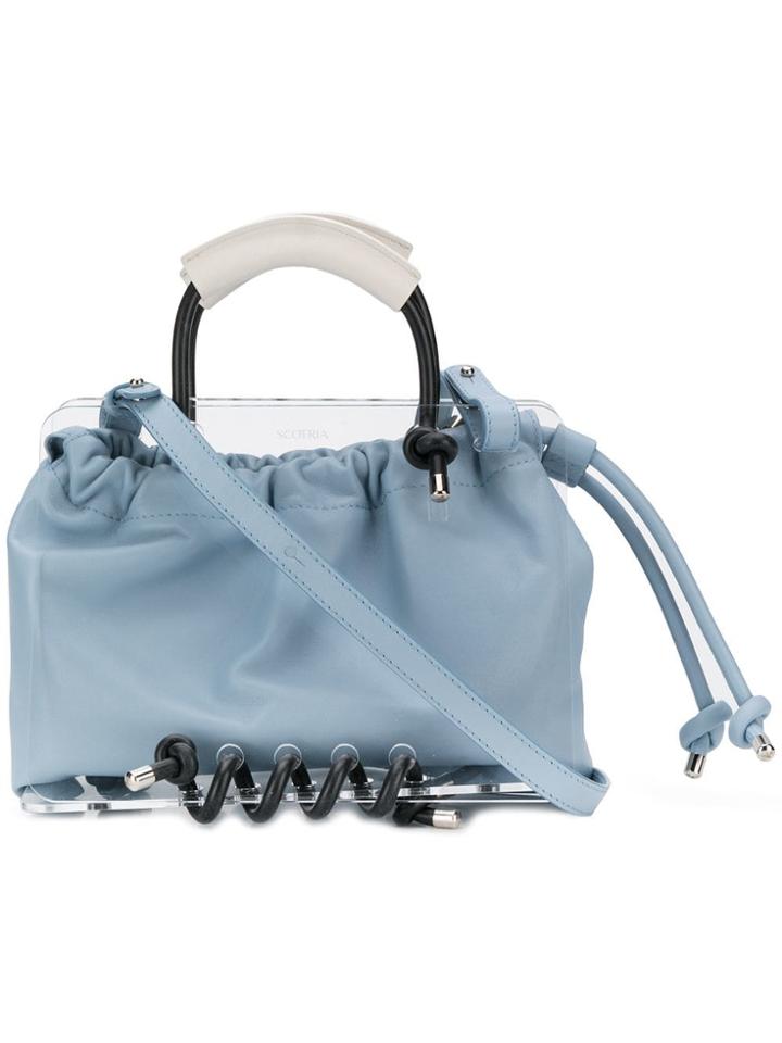 Scotria Spiral Tote - Blue