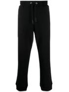 Mcq Alexander Mcqueen Swallow Logo Trackpants - Black