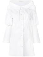 Jonathan Simkhai Off-the-shoulder Shirt - White