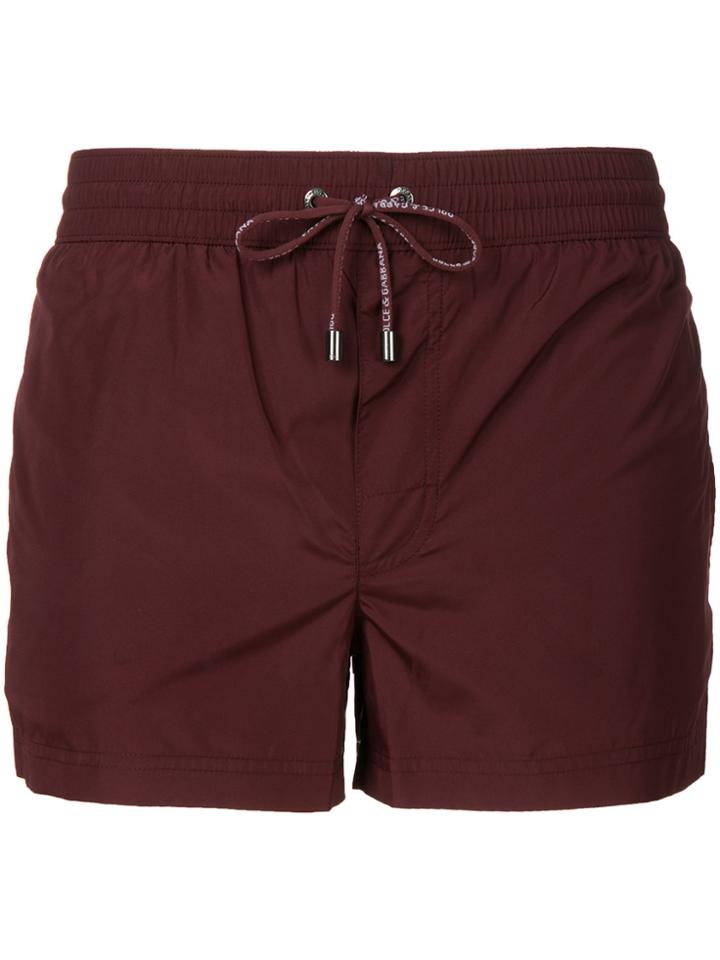Dolce & Gabbana Swim Shorts - Red
