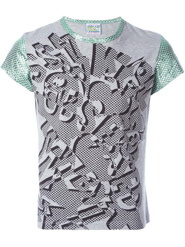 Walter Van Beirendonck Vintage Screen Printed T-shirt - Grey