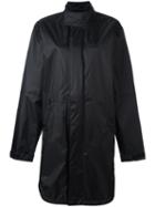 Alyx Rear Logo Print Coat, Women's, Size: Small, Black, Polyester