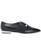 Coliac Pointed Toe Shoes - Black