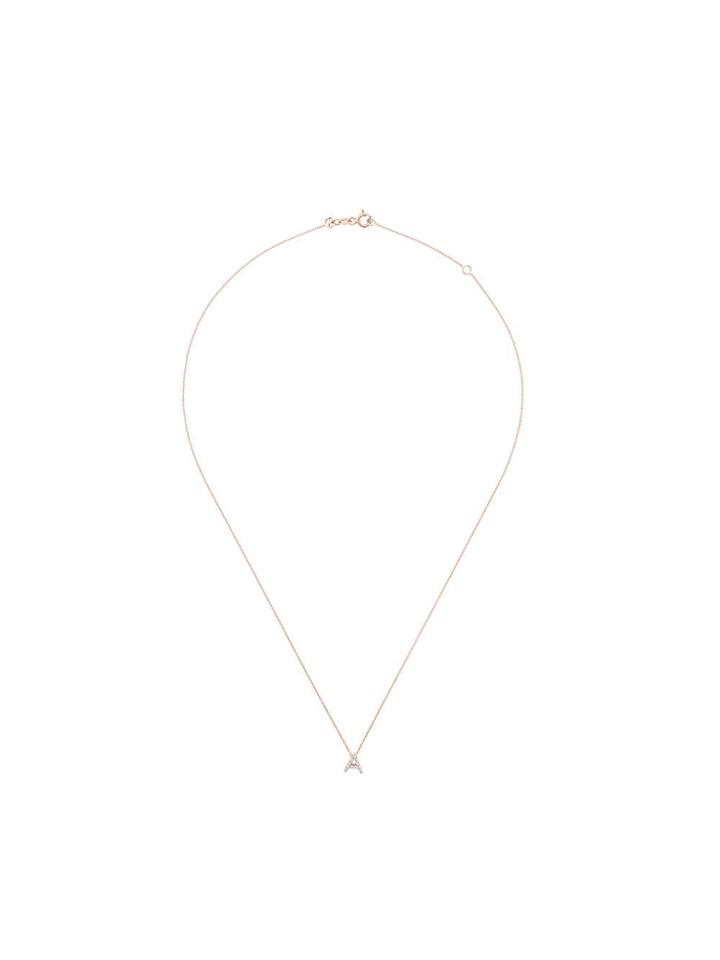 Kismet By Milka 14kt Rose Gold A Diamond Pendant Necklace