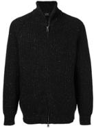Jil Sander Ribbed Knitted Sweater - Black