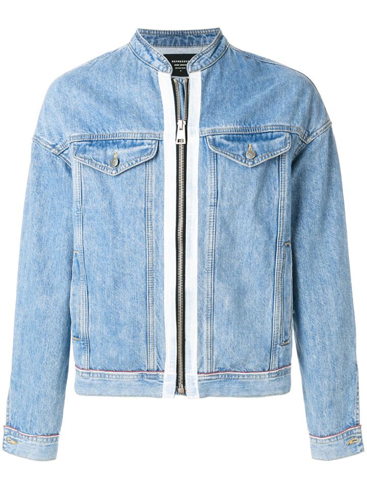 Represent Selvedge Denim Jacket - Blue