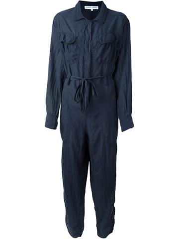 Ymc Katharine E Hamnett At Ymc Jumpsuit, Women's, Size: M, Blue, Silk