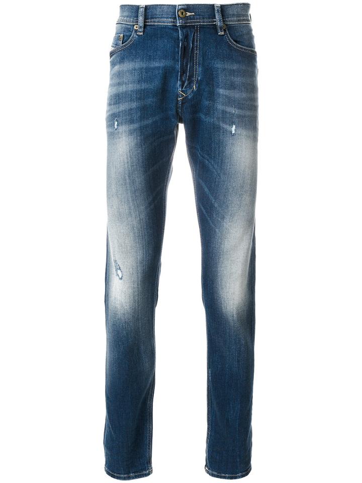 Diesel - Tepphar Jeans - Men - Cotton/polyester/spandex/elastane - 36, Blue, Cotton/polyester/spandex/elastane