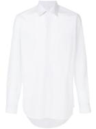Prada Micro Dots Printed Shirt - White