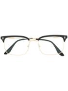 Prada Eyewear Square Frame Glasses - Black