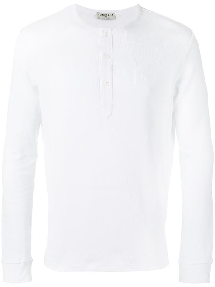 Éditions M.r Tunisian T-shirt, Men's, Size: Large, White, Cotton