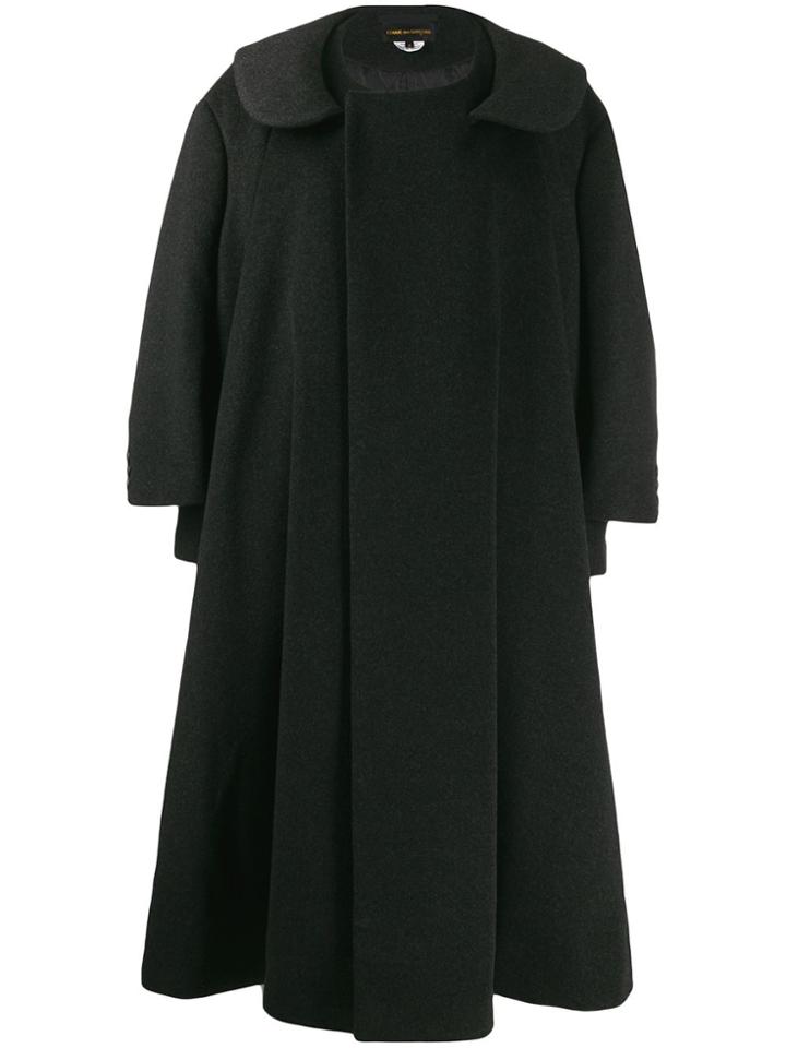 Comme Des Garçons Double-sleeved Cape Coat - Grey