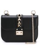 Valentino - 'glam Lock' Shoulder Bag - Women - Leather/metal (other) - One Size, Black, Leather/metal (other)