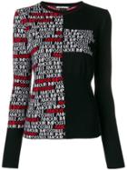 Pinko Tonificante Fitted Sweater - Black