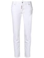 Dsquared2 Jennifer Cropped Jeans - White