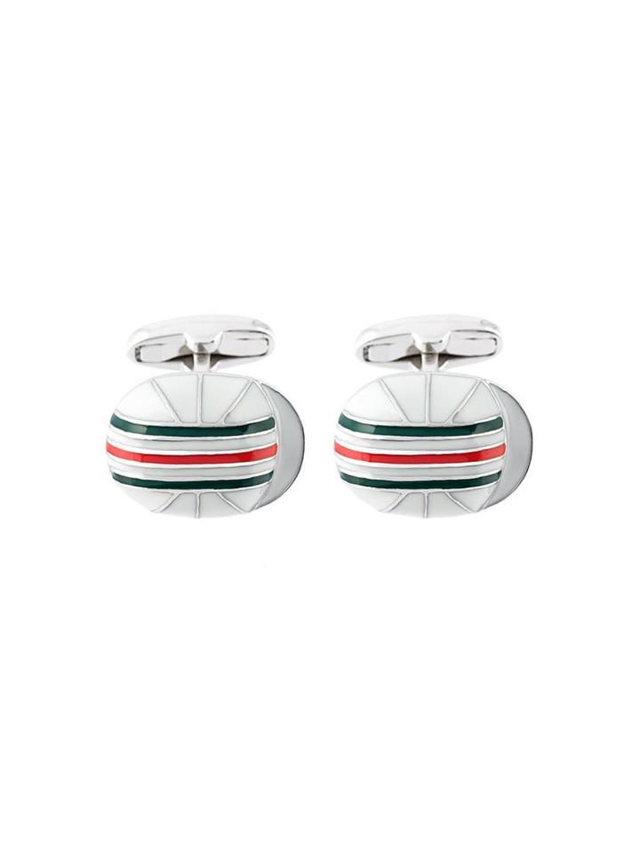 Paul Smith Striped Cufflinks