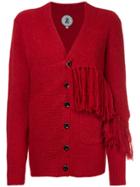 Anrealage Muffler Cardigan - Red