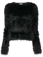 Balenciaga Oversoft Fluffy Jumper - Black