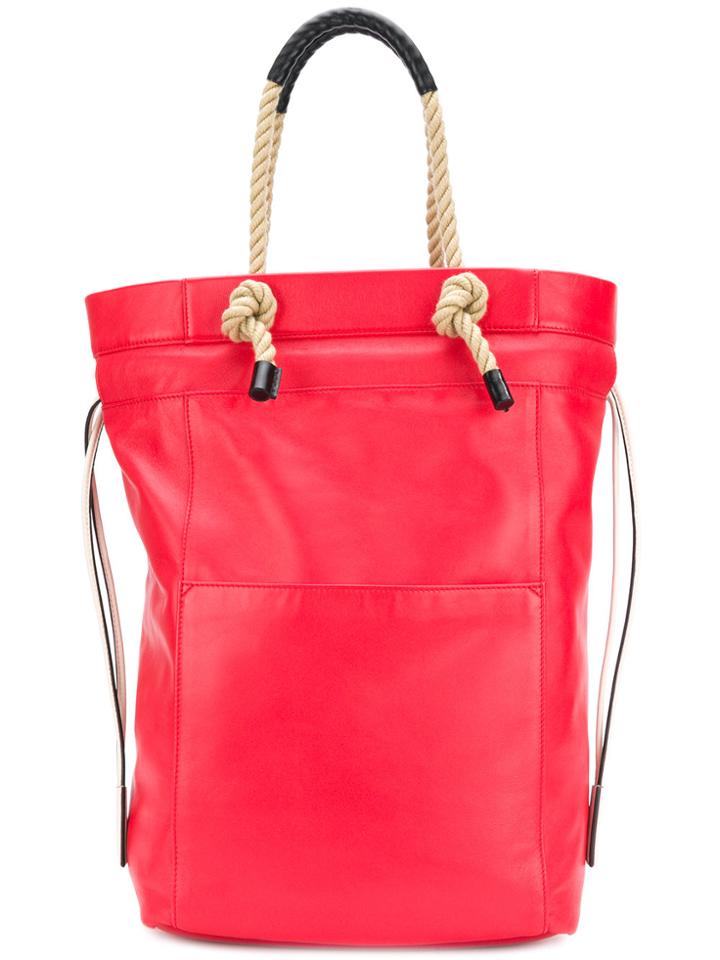 Ports 1961 Rope Handle Tote Bag - Red