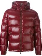 Moncler 'maya' Padded Jacket, Men's, Size: 2, Pink/purple, Feather Down/polyamide