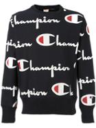 Champion Logo Print Sweatshirt, Men's, Size: Small, Cotton/polyester