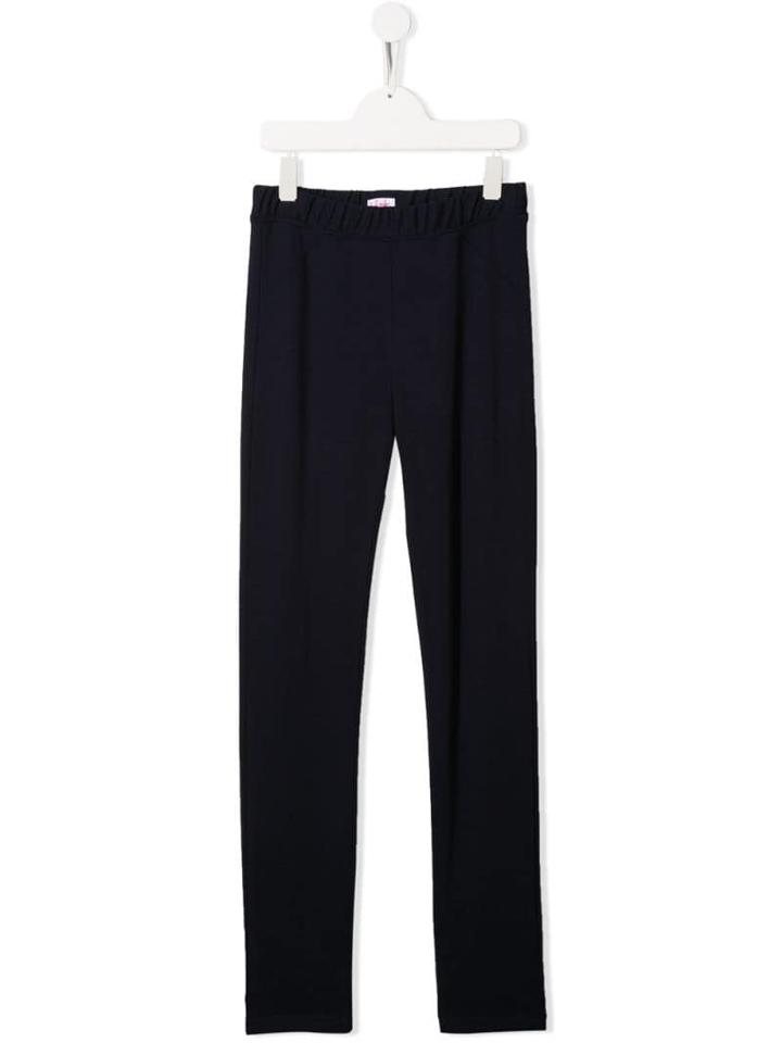 Il Gufo Teen Pull-on Leggings - Blue