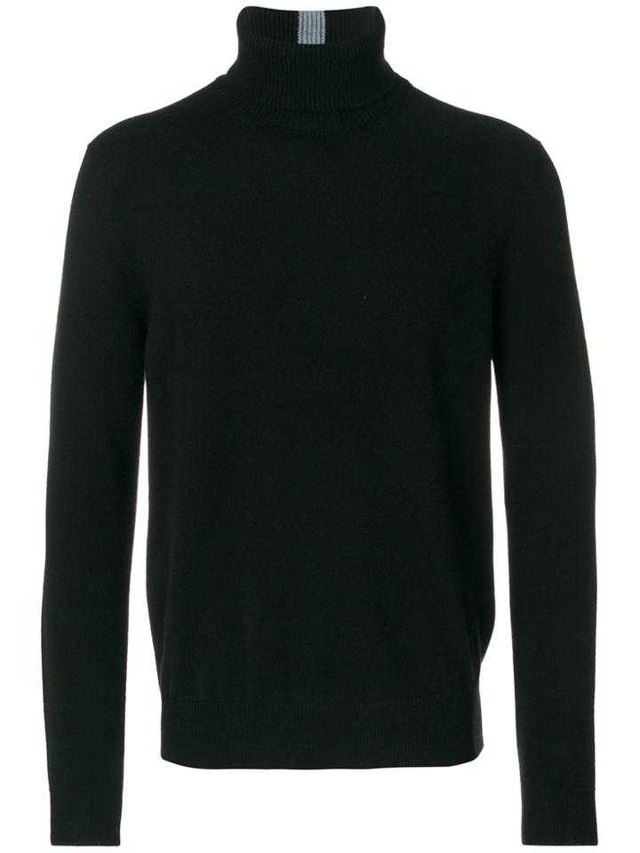 Paul Smith Cashmere Turtle-neck Sweater - Black