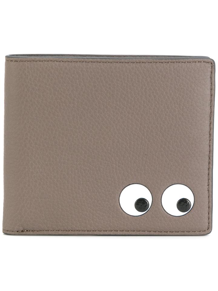 Anya Hindmarch Eyes Folded Wallet - Grey
