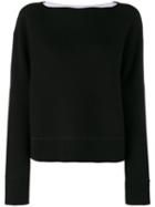 Proenza Schouler - Cashmere Off-shoulder Knit - Women - Polyamide/spandex/elastane/cashmere/wool - L, Black, Polyamide/spandex/elastane/cashmere/wool