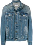 Ih Nom Uh Nit Graphic Print Denim Jacket - Black
