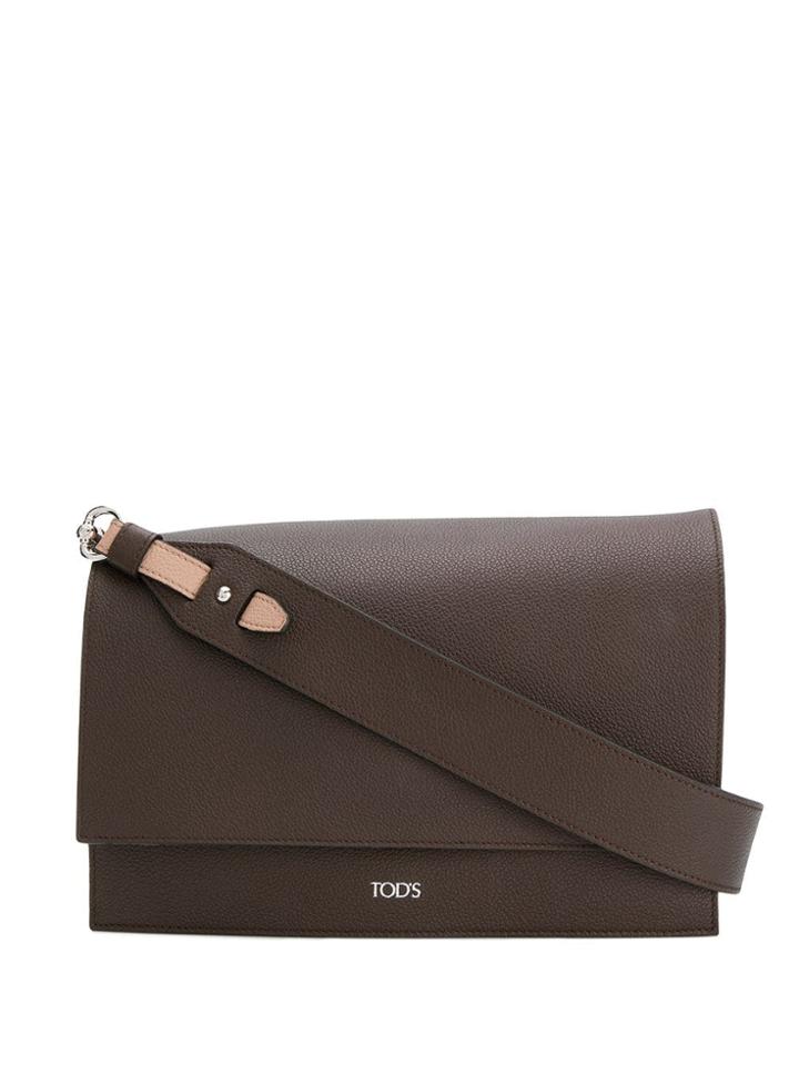 Tod's Flap Crossbody Bag - Brown