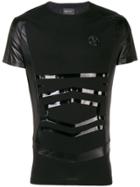Philipp Plein Panelled T-shirt - Black