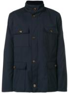 Eleventy Pocket Front Jacket - Blue