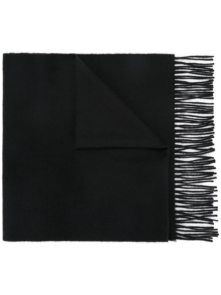 Gieves & Hawkes - Classic Scarf - Men - Cashmere/merino - One Size, Black, Cashmere/merino