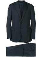 Giorgio Armani Two Piece Fitted Suit - Blue