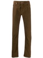 Incotex Sky Corduroy Slim-fit Trousers - Brown