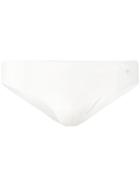 Mc2 Saint Barth - Logo Patch Swimming Trunks - Men - Polyamide/spandex/elastane - Xl, White, Polyamide/spandex/elastane
