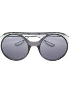 Dita Eyewear Nacht Round-frame Sunglasses - Black