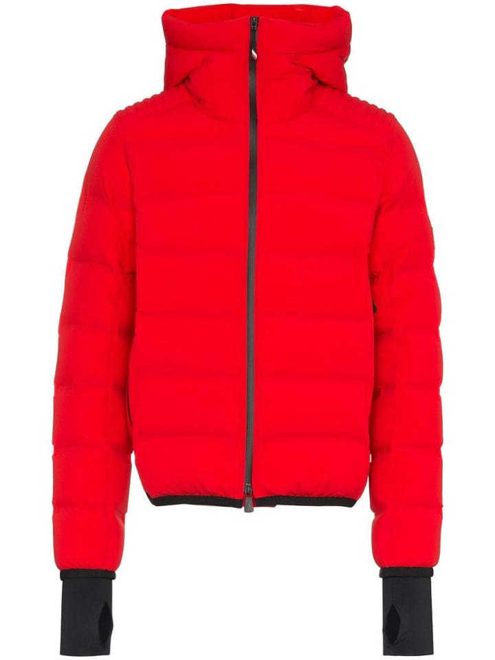 Moncler Grenoble Padded Feather Down Jacket - Red