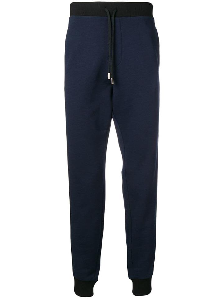 Cavalli Class Tapered Jogging Trousers - Blue