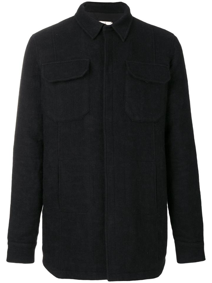 Forcerepublik Multiple Pocket Jacket - Black